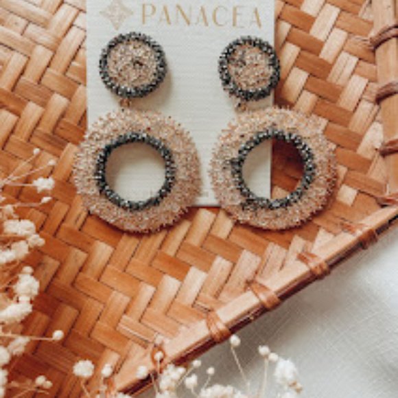 "Cleo" Earrings - Picture 2 of 4